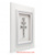 CARAVACA CROSS WHITE FRAME AND SILVER