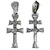CROSS OF CARAVACA MADE IN SILVER 1023