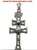 CROSS OF CARAVACA MADE IN SILVER