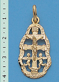 CARAVACA CROSS PENDANT C310 