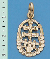 CARAVACA CROSS PENDANT C313 