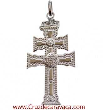 CARAVACA CROSS STERLING SILVER AUTHENTIC AS THE RELIC 