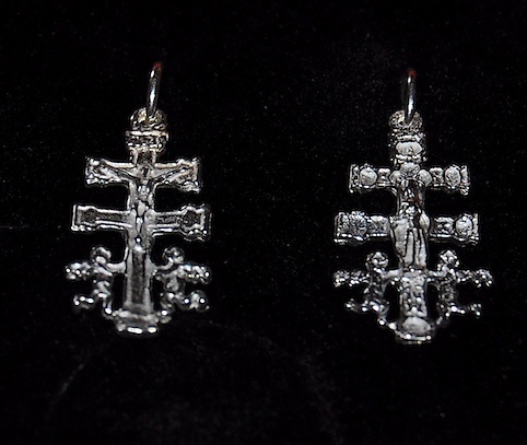 CARAVACA'S CROSS IN SILVER 