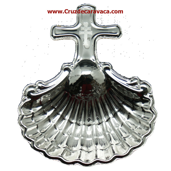 CONCHA Caravaca BAPTISM CROSS SILVER BATHROOM 