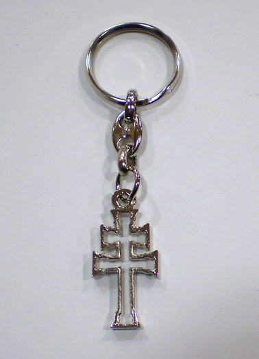 CROSS CARAVACA KEYCHAIN PULLED N. 1 