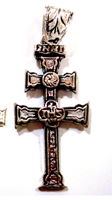 CROSS OF CARAVACA MADE IN SILVER CAR-11 