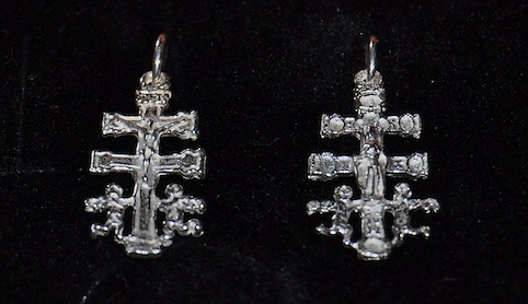 CROSS OF CARAVACA MADE IN SILVER 