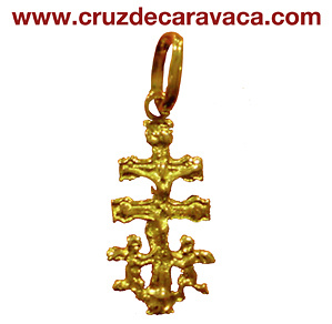 CROSS OF CARAVACA WITH ANGELES 884 