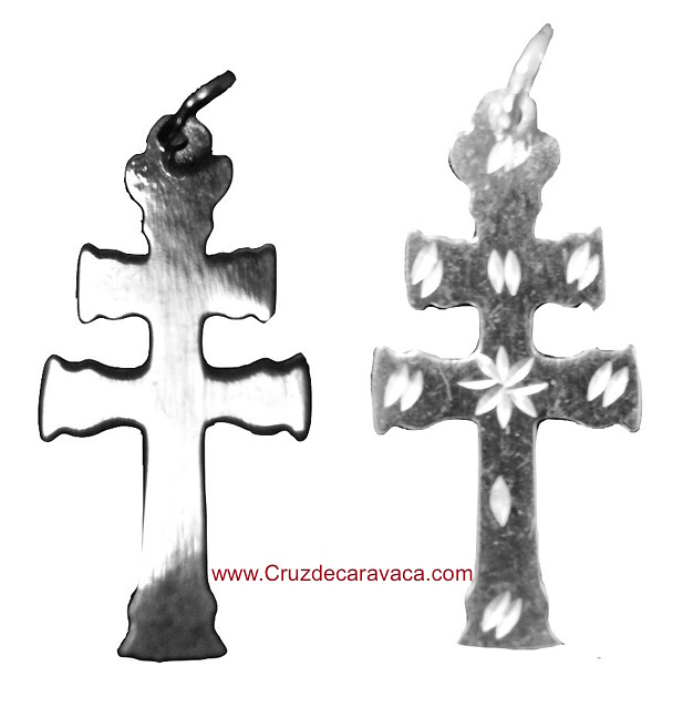 CROSS SMALL HAND CARVED CARAVACA SIZE LONG - CRAFTS 