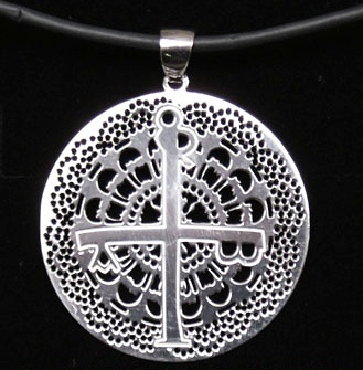 CROSS'S CEHEGIN IN SILVER PENDANT 