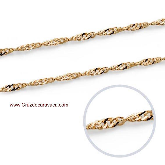 GOLD CHAIN 137A. AND LENGTH 45 CMS 