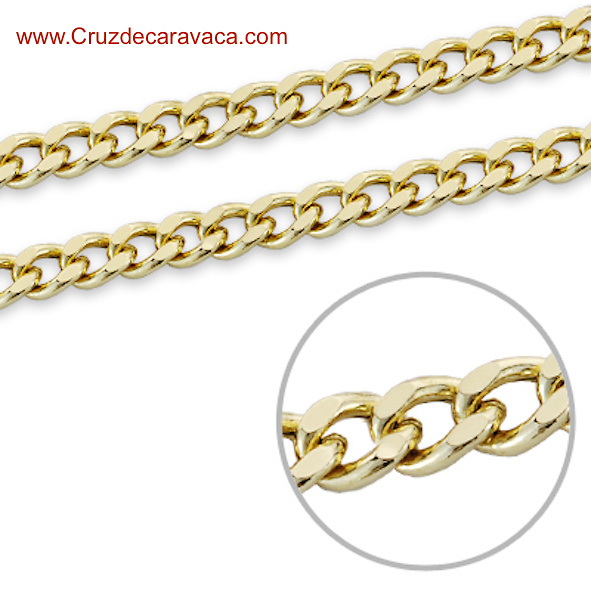 GOLD CHAIN 18 KLT AND LENGTH 60 CM. FORM MAN 