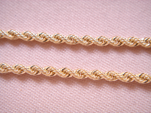 GOLD CORD LENGTH 50 CMS 115A 