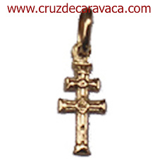 GOLD CROSS OF CARAVACA TO RELIEVE 