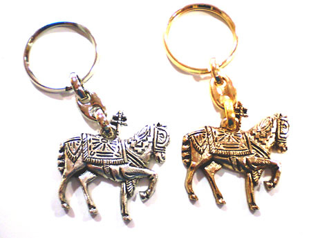 KEY CHAIN THE WINE OF HORSE FROM CARAVACA DE LA CRUZ 