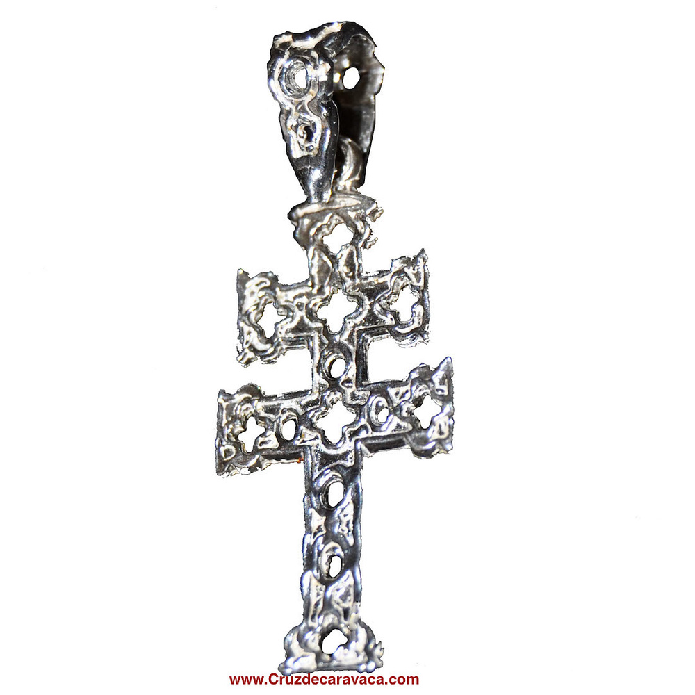 SILVER CROSS OF CARAVACA C-2 