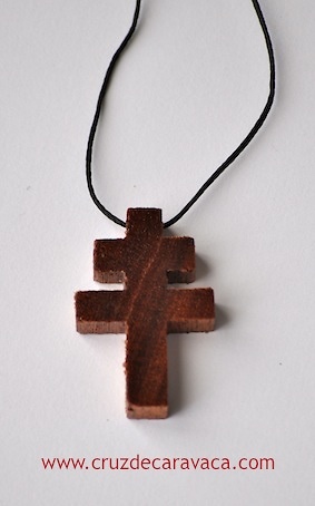 WOODEN CROSS CARAVACA TO HANGS. CRAFTS 