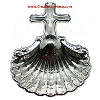 CONCHA Caravaca BAPTISM CROSS SILVER BATHROOM