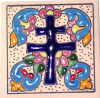 CROSS OF CARAVACA CERAMICS