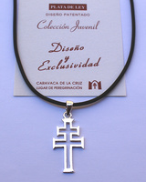 CROSS OF CARAVACA MAKE IN LAW SILVER