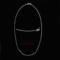 SILVER CHAIN  BARBADA MODEL 45 CM