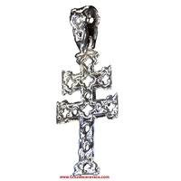 SILVER CROSS OF CARAVACA C-2