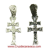 SILVER CROSS OF CARAVACA  ref3256