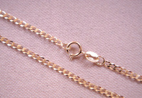 SOLID GOLD CHAIN 220C, 50 cm long