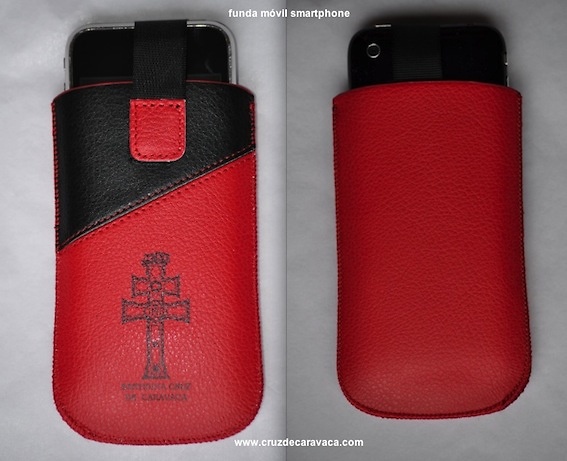 FUNDA PARA MOVIL CON LA CRUZ DE CARAVACA MEDIANA PARA SMARTPHONE 