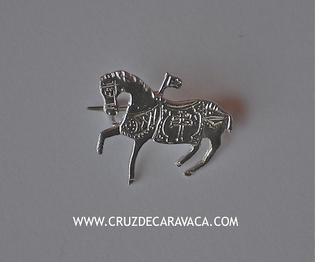 HORSE OF THE WINE OF SILVER OF PIN CARAVACA DE LA CRUZ 