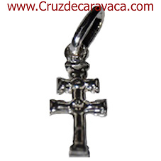 SILVER SMALL CROSS CARAVACA. SPECIAL FOR BABIES, AND FOR BRACELETS ... 