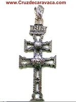 CROSS OF CARAVACA MADE IN SILVER 