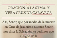 INVOCATION PRAYER CARAVACA A CROSS FOR REQUESTS AND FAVORS