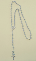 ROSARY CROSS OF CARAVACA  MADE IN SILVER AND PEARL